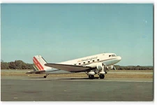 Postcard Airline AIR NEW ENGLAND Douglas DC-3, Aviation World Photo CC10.