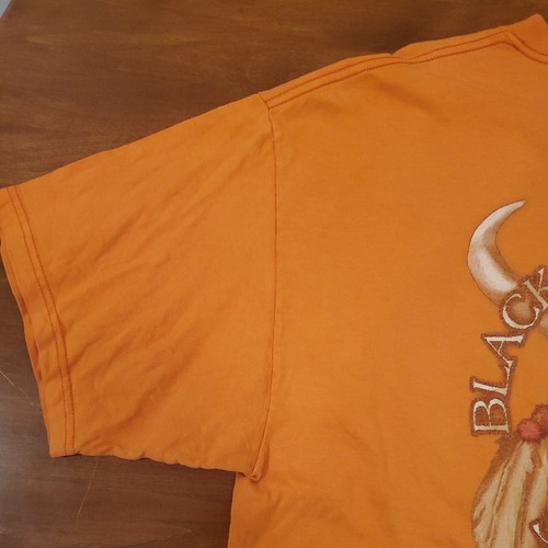 Vintage 2001 Sturgis Rally Orange T Shirt Harley Davidson Biker Motorcycle XL - Picture 8 of 12