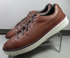 259053 MS50 FOUST MENS SHOE 10 M BROWN LEATHER LACE UP JOHNSTON&MURPHY