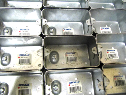 (LOT OF 50, NEW) Thomas&Betts / Iberville 347V Utility Box CI1110-HV - Picture 9 of 9
