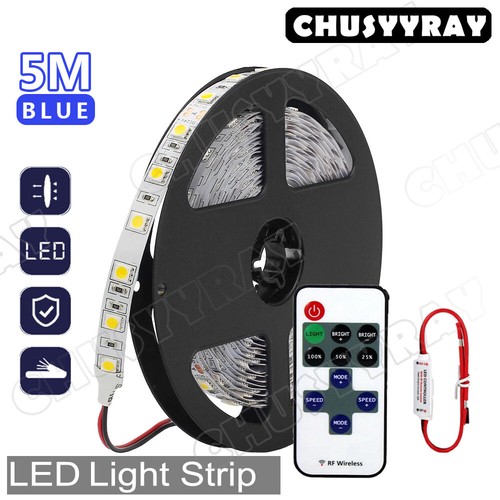 5M/16.4FT RV Awning Party Ice Blue Led Light Strip For Dometic 9100