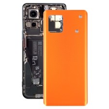 For Vivo IQOO 9 OEM Glass Battery Back Cover Orange
