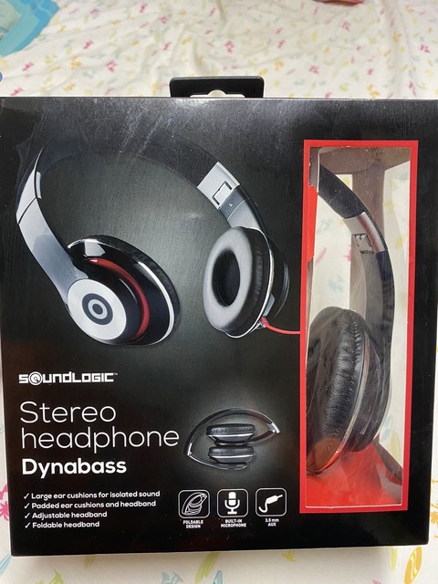 soundlogic stereo headphones
