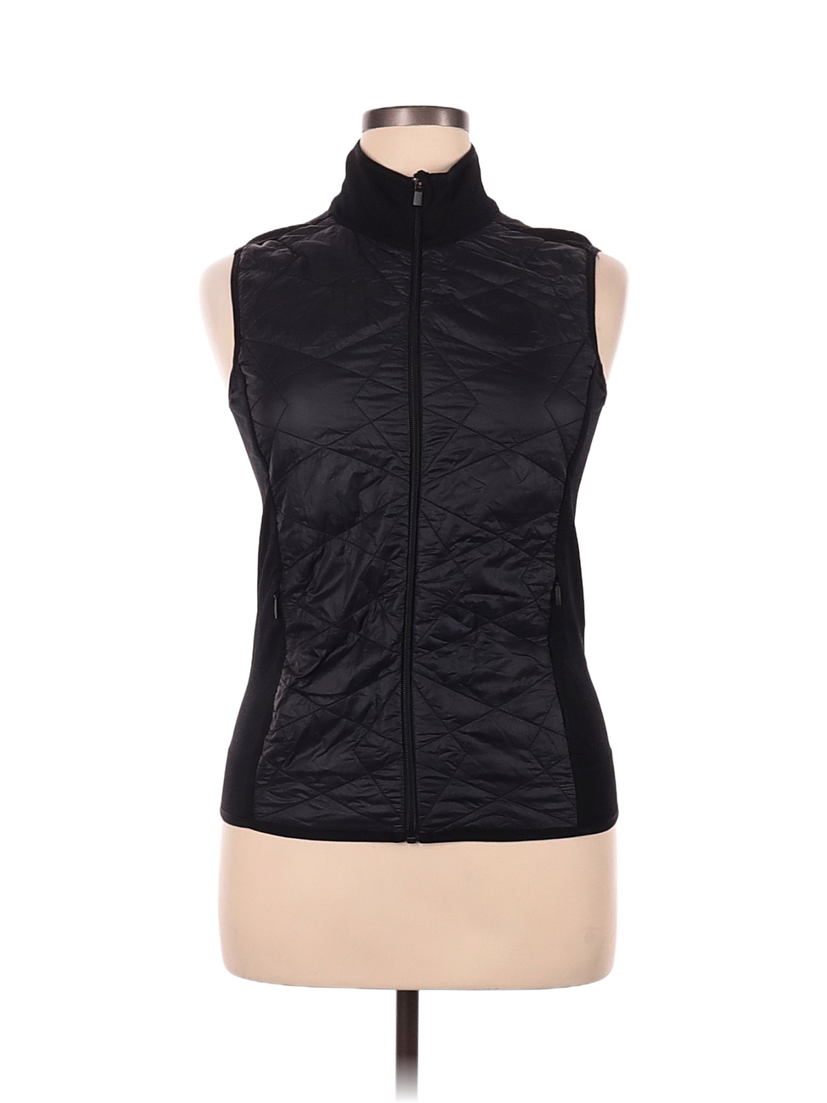 Athleta women black vest Gem