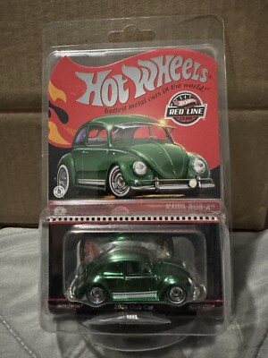 HOT WHEELS Kawa-Bug-A Volkswagen Beetle RLC Red Line Club Membership HWF03 2024