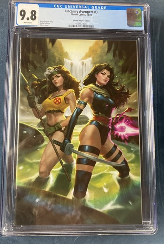Uncanny Avengers #3 (Marvel, 2023) Ejikure Virgin Edition - CGC 9.8 White Pages