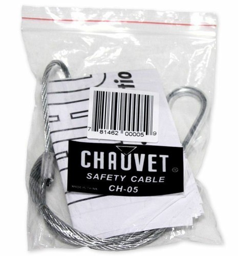 4) Cables de cable de iluminación abrazadera de seguridad Chauvet CH-05 31" - hasta 700 libras CH05 - Imagen 3 de 3