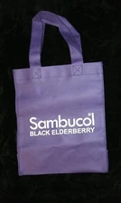 Reusable Shopping Bag Tote--Sambucol--Purple--FREE SHIPPING