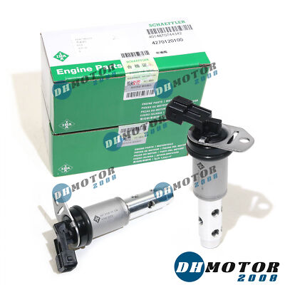2PCS Oil Control Valve Engine Variable Timing Solenoid Vanos For BMW 07-13 N52