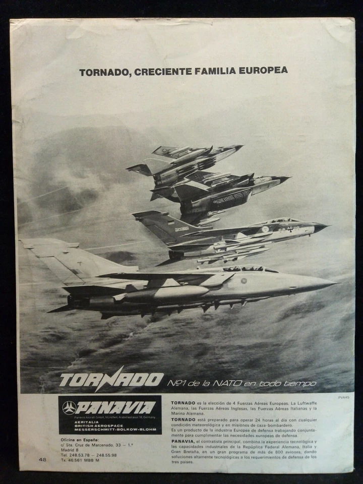 Air Sonic Monthly Aviation Magazine Spain Spanish Text No # 1 Septiembre 1980 - Image 2 of 3