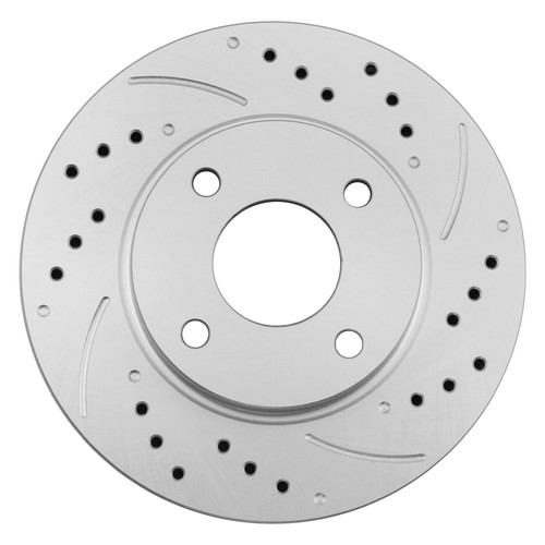 Brake Rotors + Ceramic Pads Front Brake Kits for 2000-04 Ford Focus 258mm - Picture 9 of 17