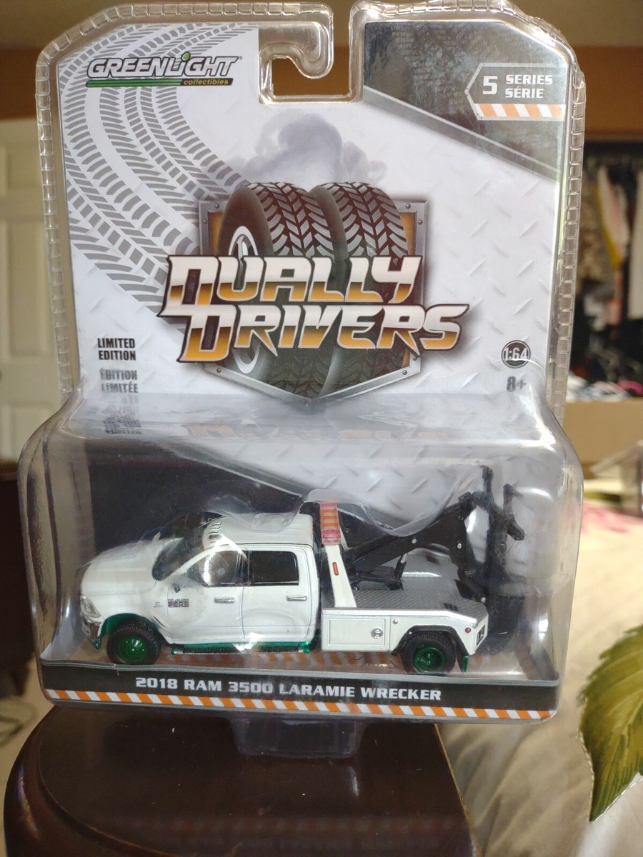 ミニカー GREENLIGHT Ram Laramie&amp;TandemCar Trailer 1:64 GreenLight *HITCH & TOW 31* Red 1991 Dodge Ram 250