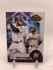2022 Topps Gold Label Base Class 1 #65 Bryan De La Cruz - Miami Marlins