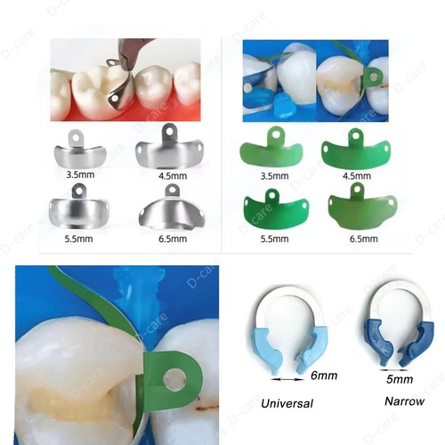 Anillo de banda de matriz dental abrazadera de matriz seccional ajuste Garr Palodent sistema V3 ison - Imagen 2 de 42