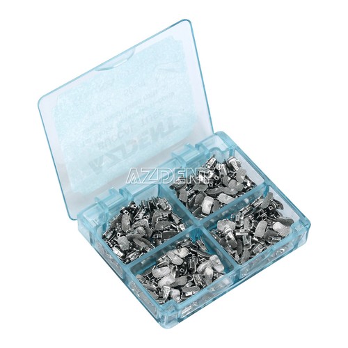 AZDENT 50 Set Dental Orthodontic 1st Molar Buccal Tube Bondable Roth 022 Non-Cov - Picture 3 of 9