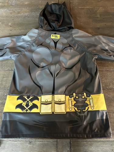 Batman Rain Coat - Size 6 ( Western Chief) - Picture 8 of 16