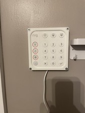 Ring Alarm Keypad Wall Mounting Case V1 - 3D Printed Keypad Not Included 
