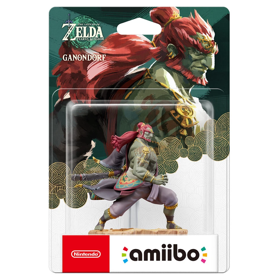 Nintendo SWI Amiibo Legend Of Zelda Tears Of The Kingdom Ganondorf Action Figure