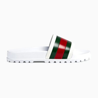 Gucci Men's slide sandal with Web
