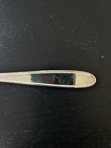 Community Silver Plate"Grosvenor" Pattern “g” Monogram Fish Fork Rare - Picture 4 of 5
