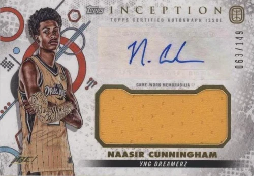 2022-23 Topps Inception OTE Overtime Elite - Naasir Cunningham #IARC-NC3