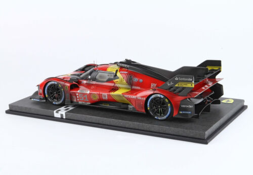 BBR 1/18 Ferrari 499P #51 Winner Le Mans 2023 End of Race P18235DIRTY - Picture 3 of 4