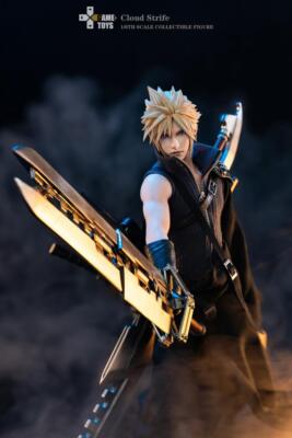 GAMETOYS 1/6 Cloud Strife & Fenrir AC Ver GT-006C GT006 Figure