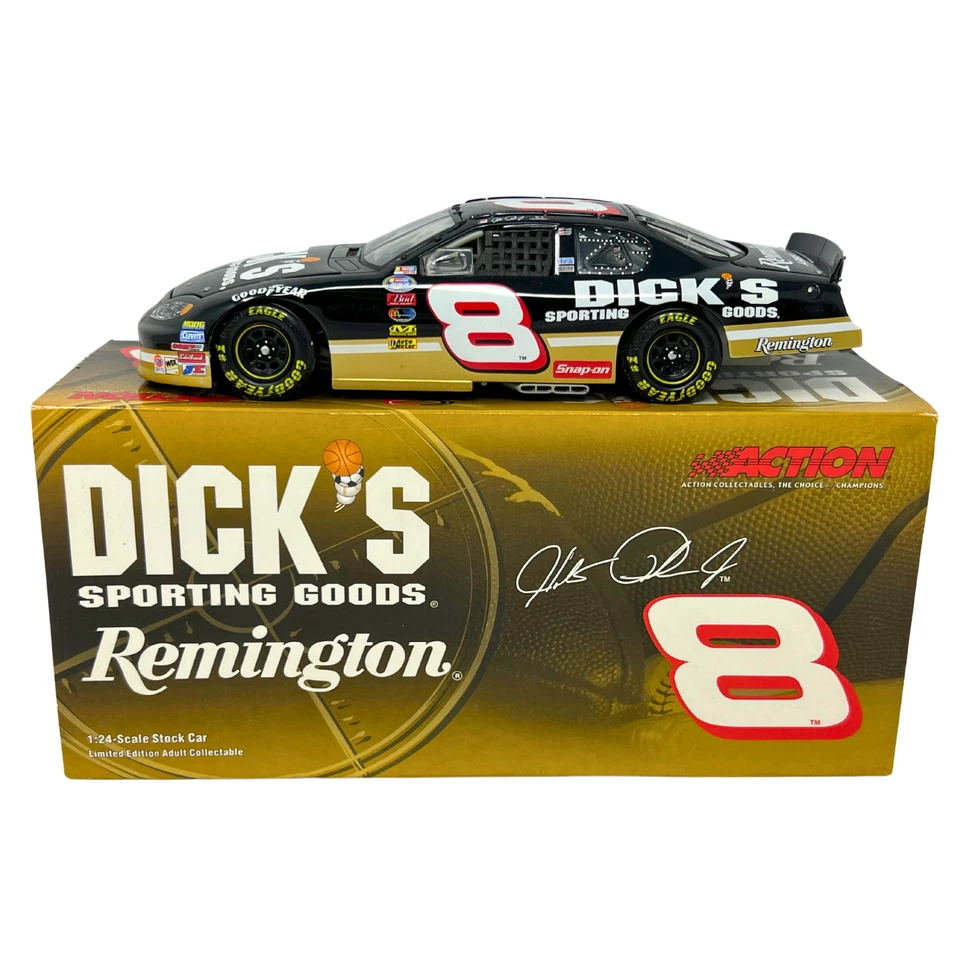 Action Nascar #8 Hank Parker Jr. Remington Dick's 2003 Monte Carlo 1:24 Diecast - Image 3 of 4