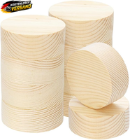Holzscheiben 5Cm Unbefarbt FüR Diy Handarbeiten Dekorationen 10 StüCk