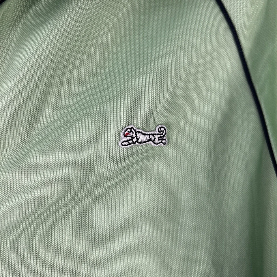 Chaqueta para mujer Le Tigre XL verde cremallera completa bolsillos mezcla de algodón hilos sueltos Foto 4 de 4