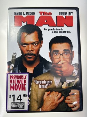 The Man DVD 2005 Samuel L. Jackson Eugene Levy Comedy