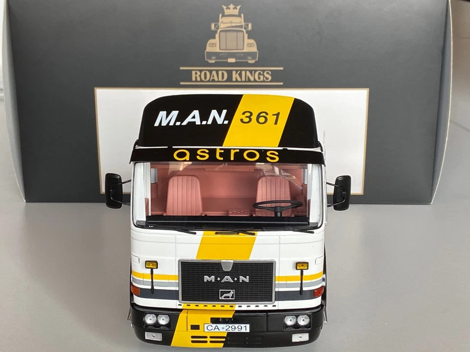1/18 Sattelzugmaschine MAN 22.361 F8 Road Kings RK180111 B-Ware OVP - Bild 2 von 4