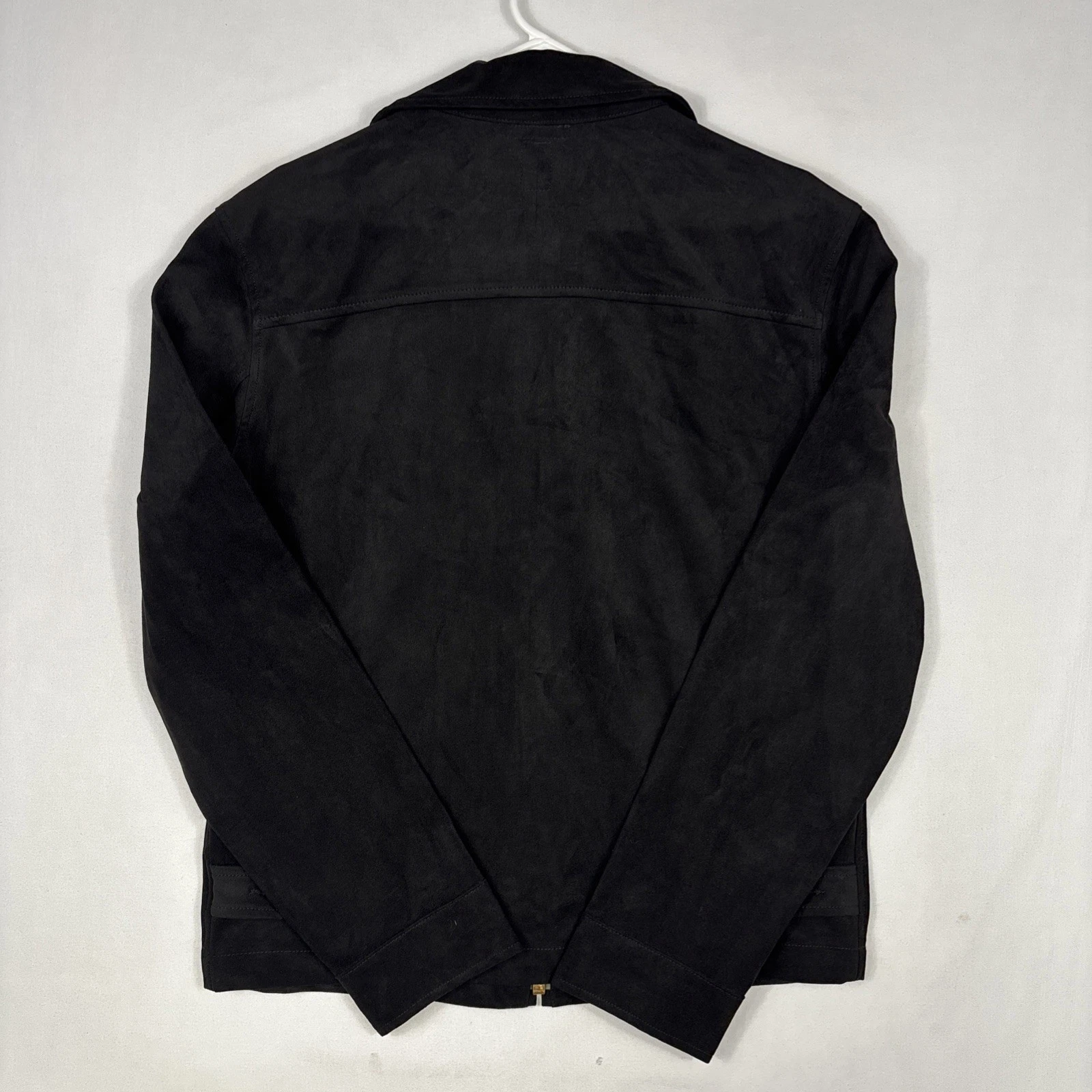 Hiroshi Kato The Propeller Velour Knit Jacket Men's S Jet Black Velvet NEW $458 - product detail image 3