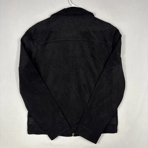 Hiroshi Kato The Propeller Velour Knit Jacket Men's S Jet Black Velvet NEW $458 image 3