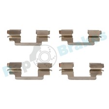 RAP BRAKES Zubehörsatz, Scheibenbremsbelag Hinterachse u.a. für ALFA ROMEO