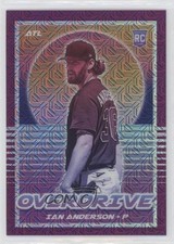 2021 Panini Chronicles Overdrive Purple Mojo Prizm /99 Ian Anderson #14 0i8b