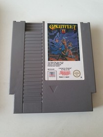 Gauntlet II 2 Nintendo NES PAL Game Boxed With The Manual.