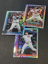 2025 Topps Chrome Update XFractor BX030