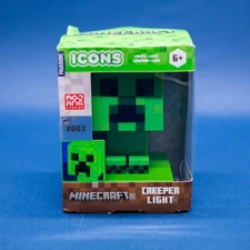 Minecraft Creeper Light – Paladone Icons Series 1 (#003) – LED Desk/Night Light