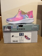 S Sport By Skechers Girls Baily Hands Free Step- Ins Sneakers Multicolor Size 13