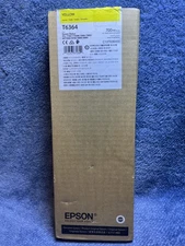 June 2026 Genuine Epson T6364 Yellow Ink Cartridge