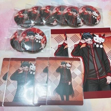 Tougen Anki x Sanrio Ichinose Shiki Badge Card Postcard Set New Unused