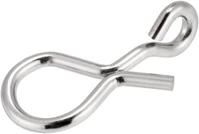 Dr.Fish 50 Pack Fly Fishing Snap 3 Sizes Stainless XS(0.2)-50 Pack, Silver 