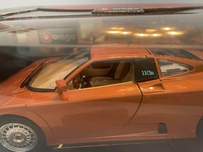 Burago 1/18 Bugatti EB 110 Special Edition Orange | eBay