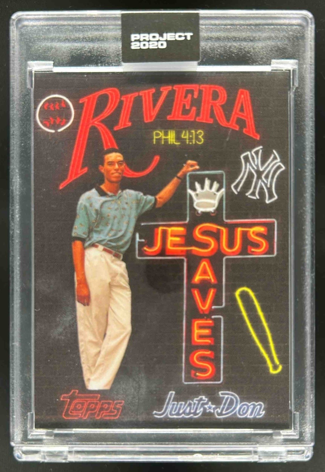 2020 Topps Project Mariano Rivera #199 Yankees