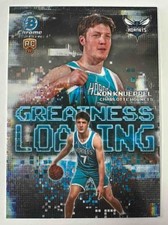 Kon Knueppel 2025-26 Bowman #GL-4 Greatness Loading Hornets