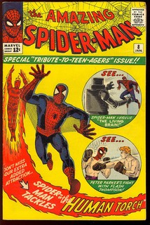 Amazing Spider Man #8 Very Nice Silver Age Ditko Art Marvel Comic 1964 FN