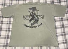 Vintage Hi Cru Visit Vietnam Fun Capitol Of The World T-Shirt XL Single Stitch