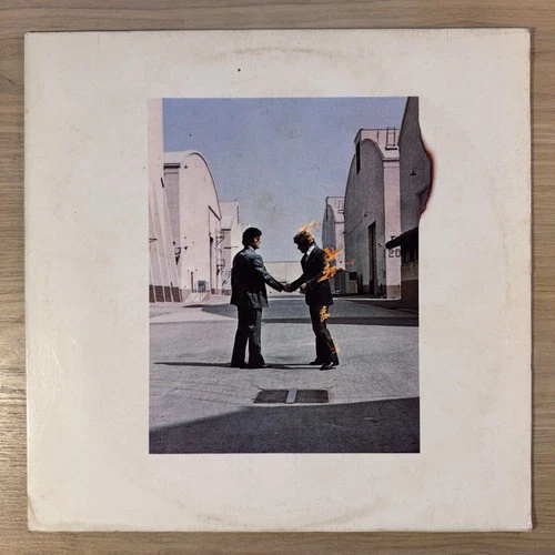 Pink Floyd Wish You Were Here LP Vinyl Record VG+/VG+ Germany 1st Press 1975