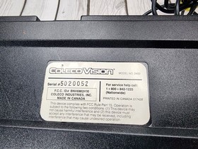 Coleco ColecoVision 2400 Game Console w/ 2 Controllers & 2 Keypad Gemstiks